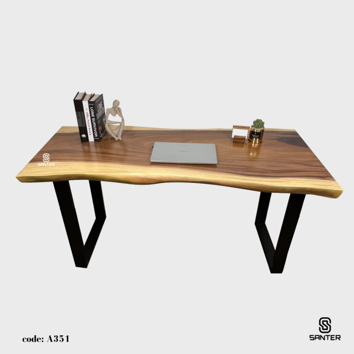 A351. Raintree Solid Wood Office Table / Mini Dining Table Lazada