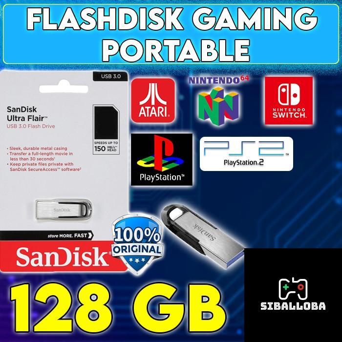 Flashdisk game batocera Emulator game PC colok dan main BISA