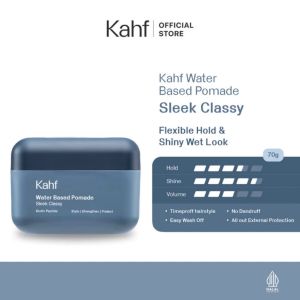 KAHF Water Based Pomade Sleek Classy / Matte Dapper 70gr