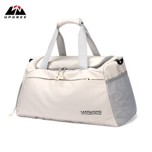 UPGREE สลิงกีฬาฝึกแห้งและเปียกสำหรับโยคะและสายกระเป๋าสำหรับทุกเพศมีช่องแยกสำหรับเล่นกีฬากลางแจ้งกระเป๋าออกกำลังกายแบบพกพาใช้ในยิมแยกแห้งเปียก