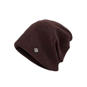 BNU0349 Breathable Slouchy Beanie Hat Thickened Elastic Korean Style Cap Soft Thermal Toque Slouch Warm Cold Headwear Outdoors