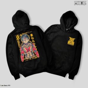 Hoodie Pria Motif One Piece Monkey D-Luffy Sweater Hoodie pria wanita Hoodie Anime OnePiece M L XL