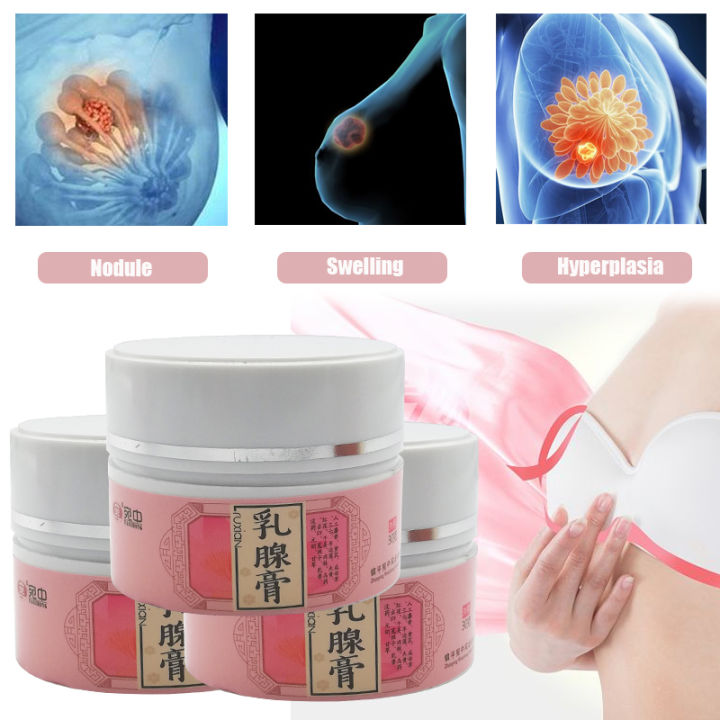 30g Women Health Care Cream Treat Hyperplasia Chornic Mastitis Medical,Anti Breast Cancer Swelling Breast Pain Relief Ointment.