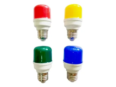 Lampu LED Tabung 5w 5 w Lamp Warna 5 Watt Kuning Biru Hijau Merah Ungu