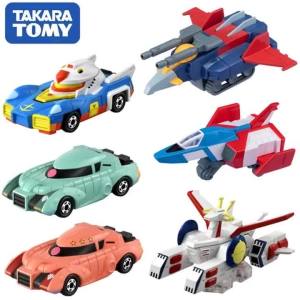 7pcs/set TAKARA TOMY Tomica dam Mobile Suit co-branded  die-cast alloy car model toy boy Christmas birthday gift