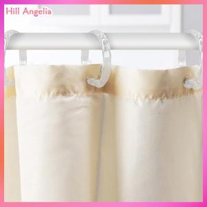 [Hill Angelia] 12Pcs Open Curtain Rings Curtain Rings Round Rings Shower Curtain Clips For Curtains And Curtain Rods