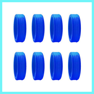 8PCS Luggage Wheel Protective Cover with Colored Silicone Suitable for Most Luggage Office Chairs Silent Noise Reduction Travel Suitcase Accessories Applicable 5.9-7.5cm wheels