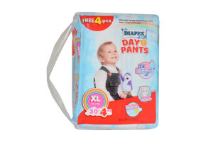 ผ้าอ้อมเด็ก  แพมเพิสเด็ก DIAPEX รุ่น Day Pants แบบกางเกง ไซส์ M-XXL แพมเพิส ผ้าอ้อม
