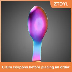 【ZTOYL】 Cá hình dạng thép không gỉ muỗng phần còn lại dày nấu ăn muỗng tự chọn Clip Turner khay khách sạn nhà hàng nhà bếp đồ dùng chủ tiện ích