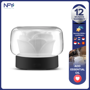 เครื่องเพิ่มความชื้นกลิ่นหอมอัตโนมัติน้ำมันหอมระเหยอัลตราโซนิกบ้าน2023ใหม่