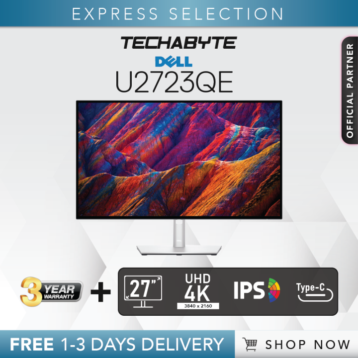 [FREE SAME DAY*] Dell UltraSharp U2723QE / U3223QE | 27" / 32" 4K | IPS ...