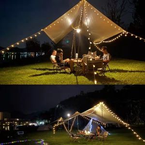 Awning Waterproof Tarpaulin Tent 3x3m Shade Fabric Ultra Light Garden Canopy Shade Outdoor Camping Hammock Rainfly Beach Full Equipment