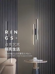 Đèn LED Gắn Tường Phong Cách Bắc Âu Tối Giản Hiện Đại Trang Trí Phòng Khách Phòng Ngủ Hành Lang