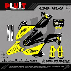 Decal CRF 450 hrv Terbaru Full Body Decal CRF 450 HRV Full Body Keren Stiker CRF 450 Full Body