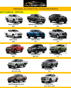 MITSUBISHI TRITON Automotive Original COLOR CODE Touch Up Paint 10ML