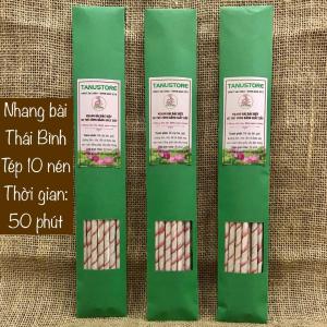 HƯƠNG (NHANG) BÀI THÁI BÌNH ĐẶC BIỆT CUỘN THỦ CÔNG BẰNG GIẤY XỐP - THƠM NGỌT ẤM VÀ NGẬY CÓ HẬU- TANU STORE