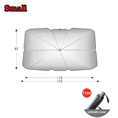 🔥【SG Ready Stock】🔥 Automobile Car Windshield Sunshade Umbrella for UV Protection Temperature Reduction 汽车遮阳伞