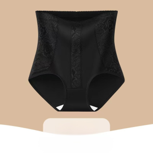 High-Waist Pure Cotton Antibacterial Womens Underwear Tummy Control Shaping Butt-Lifting Pants Postpartum Recovery Panties