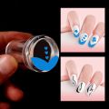 Nail Stamping Plate Silicone Clear Jelly Nails Art Stamper Scraper Set Nail Polish Pattern Transfer Press Stamp Tool Manicure Accessories. 