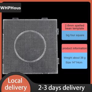 [COD] WHPHous Ship within 24 hours 5 Type Selection 2.6mm Perler Beads Template Pegboard For Hama Beads Tool DIY Educational Puzzle Beadbond Toy