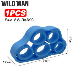 Silicone Finger Gripper Exerciser Hand Grip Strengthener Wrist Stretcher Five-finger Expander Trainer Hand Resistance for Men Women Fitness Equipment