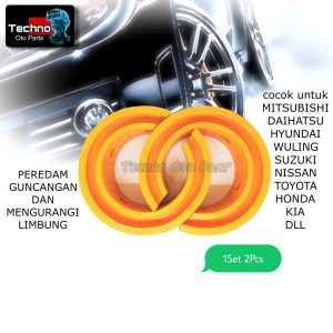Spring Buffer Stabilizer Peredam Guncangan Orange Honda BRV Depan