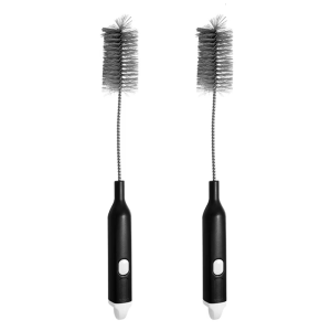 แปรงอะไหล่ประสิทธิภาพสูง2ชิ้นสำหรับอุปกรณ์เครื่องทำความสะอาดมือสูญญากาศเพื่อที่กำจัดฝุ่นที่มีประสิทธิภาพ