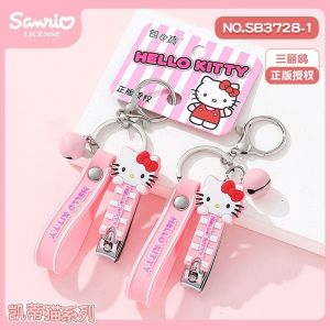 Sanrio Nail Clipper Keychain Cutter Kuromi Melody Travel Toe