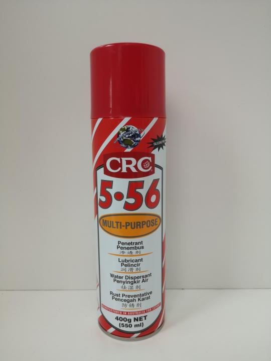 CRC 5.56 MULTI-PURPOSE LUBRICANT 400g / 550ml Anti Rust Lubricant Code ...