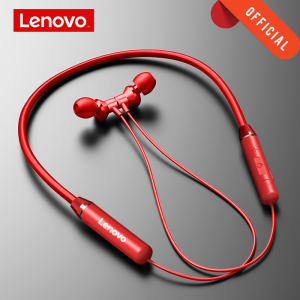Lenovo HE05 Earphone Bluetooth 5.0 Wireless Headset Magnetic Neckband Headphone IPX5 Waterproof Sport Earbuds with Noise Canceling Mic