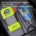 ZPER 2-in-1 Jump Starter Pompa Angin Ban Mobil Elektrik Mini Car Air Infatable Pump Portable ZP024. 