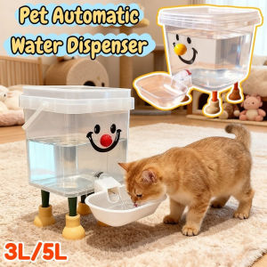 Pet Automatic Water Dispenser Removable Dog Cat Water Feeder Lagre Capacity Automatic Feeding Bottle