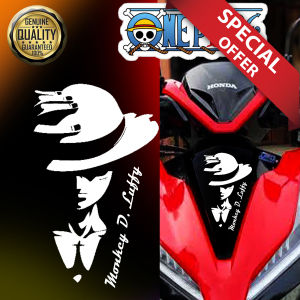 Monkey D Luffy Sticker for Click 125 High Quality Cut out Sticker