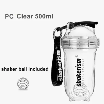 Shakerism Shaker Bottle Protein Shaker 300ml 400ml 500ml 600ml 700ml BPA-Free Leak-Proof