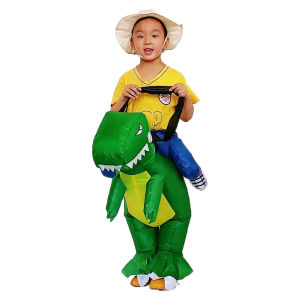 Halloween Tyrannosaurus Rex Inflatable Garment Funny Campus Childrens Day Stage Performance Costume Dinosaur Inflatable Clothes