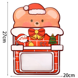 🎄Ready Stock🎄 5pcs Cute Cartoon Animal Bags Candy Snack Plastic Packaging Self-lock Zipper Birthday Festival Party Kid Gift Pouch