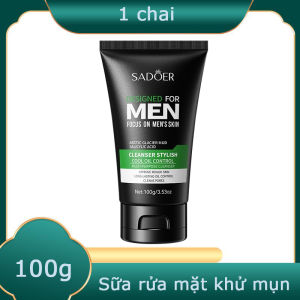Sữa rửa mặt axit salicylic Sữa rửa mặt nam sữa rửa mặt khử mụn trứng cá tẩy mụn trứng cá kháng khuẩn chống viêm làm sạch nhẹ nhàng giảm mụn sưng tấy chăm sóc cá nhân 100g