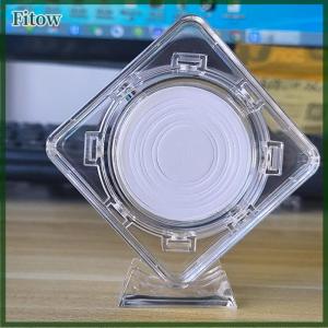 Fitow Display Holder with Stands for Collecting Coin Container Organizer Storage Box Supplies