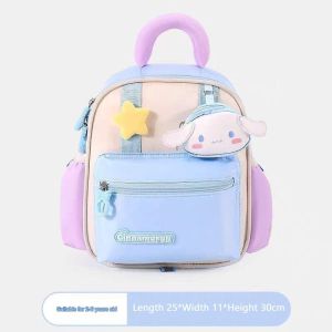 2025 New style Kuromi Melody Kindergarten Girls Schoolbag Cinnamoroll Sanrio Cartoon Cute Schoolbag
