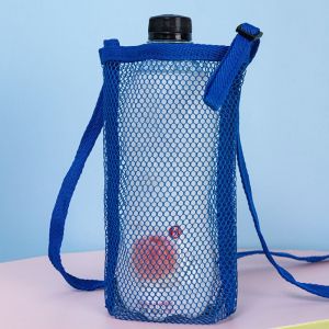 WLVYH Mesh Water Cup Bag Cup Accessories Umbrella Storage Visible Bag Portable With Retractable Strap Cup Sleeve Pouch Sport