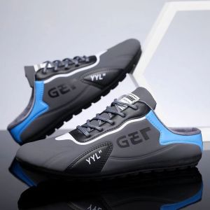 [Free Shipping] 2026 Summer MenS New Style Loafers Korean Trendy Versatile Casual Slip-On Half-Slipper Shoes