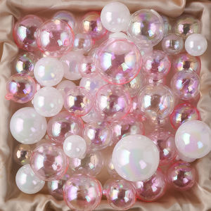 Baking decoration colorful ball ins transparent ball Symphony ball Christmas ball dessert table cake decoration cake ornament