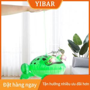 YIBAR Phát sáng Inflatable màu xanh lá cây nảy ếch cóc Ballon rừng động vật đồ chơi vui trẻ em bên món quà sinh nhật trang trí đám cưới
