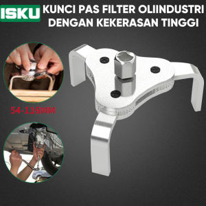 ISKU Kunci Filter Oli Universal 54-116mm - Oil Filter Wrench Alat Pembuka Filter Mobil