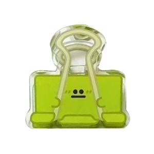 Cartoon Big Eye Acrylic Paper Clip 45mm Paper Clamps File Paper Clip Bag Clip for Bag Document Drawing Board