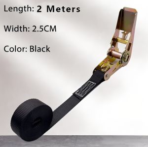 JIANTAI JIANTAI 2/4/6/10M Car Cargo Strap Buckle Tie-Down Ratchet High Strength Ratchet Tie Down Hold Cargo Strap