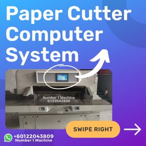 Paper Cutter Computer System Program Control System Suitable For Polar Nagai Wohlenberg Perfecta 切纸机电脑系统 程序控制系统  适用于 Polar Nagai Wohlenberg Perfecta // Sistem Kawalan Program Sistem Komputer Pemotong Kertas