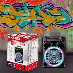 SPEAKER BLUETOOTH BASS BESAR SPEAKER BLUETOOTH BASS KIMISO QS-834 8-INCI BLUETOOTH