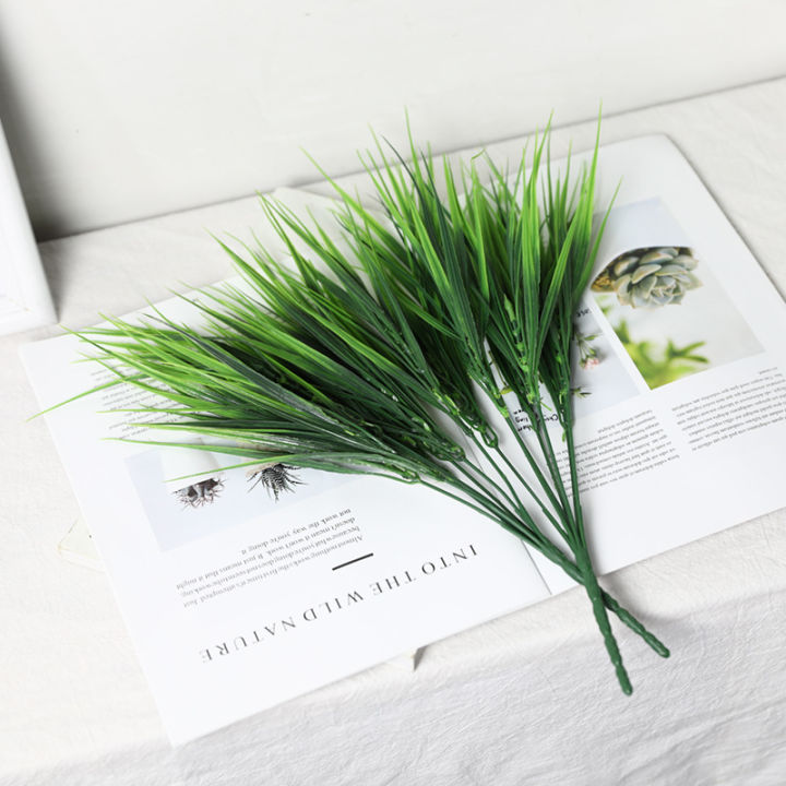 Cây lúa non nhựa PVC trang trí nhà cửa, quán cafe, sân vườn, ban công ...