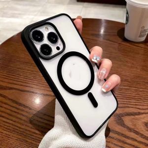 magnetic crystal clear compatible for iphone 006 11 promax pro 7g 8g 7 8 plus xs max x xr xsmax